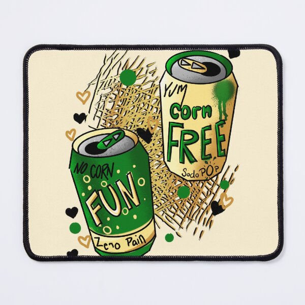 Item preview, Corn-Free Soda Pop – Corn Allergy Awareness Art designed and sold by TheArtOfTreble.