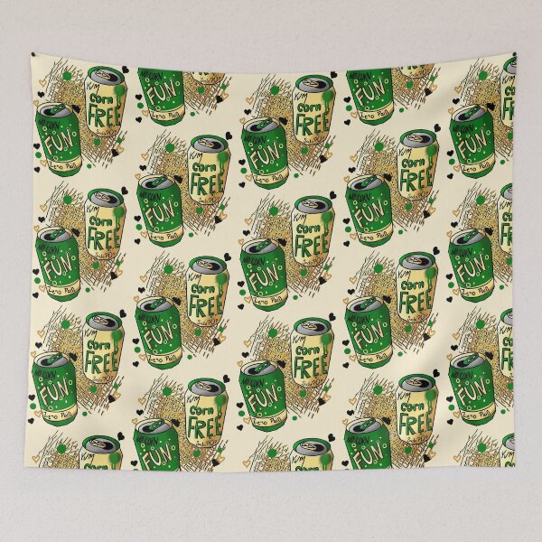 Item preview, Corn-Free Soda Pop – Corn Allergy Awareness Art designed and sold by TheArtOfTreble.