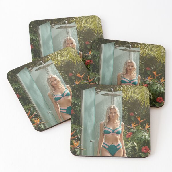 Item preview, Pure Refreshment Tropical Outdoor Shower Aesthetic designed and sold by GraphixKing999.