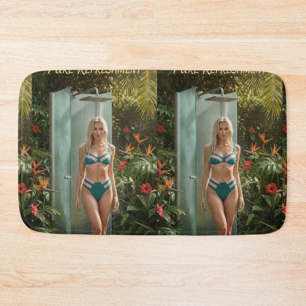 Item preview, Pure Refreshment Tropical Outdoor Shower Aesthetic designed and sold by GraphixKing999.
