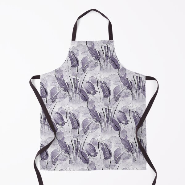 Item preview, Spring Painterly Purple Garden Flowers designed and sold by Artistestella.