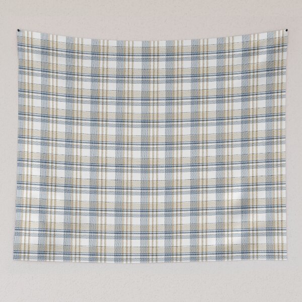Item preview, Navy and Gold Plaid Light designed and sold by The Plaid Garden.