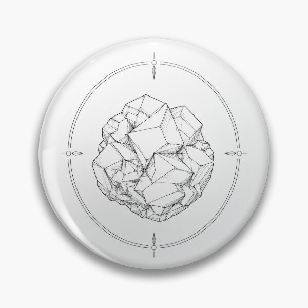 Item preview, Bornite Emblem | Minimal Nordic Mineral Illustration designed and sold by Norvian.