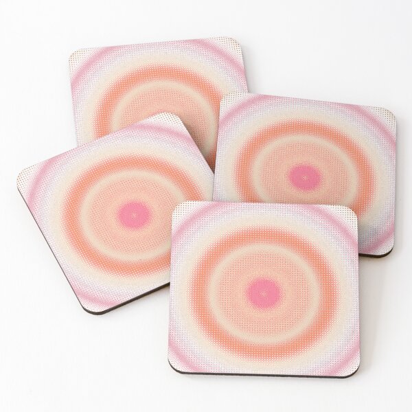 Item preview, Pink Bullseye Pattern designed and sold by Shy Fractal Designs.
