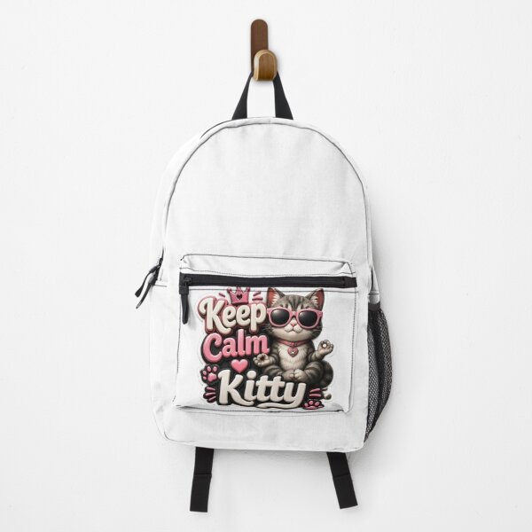 Item preview, Keep Calm Kitty Cute 3D Cat designed and sold by MR4me.