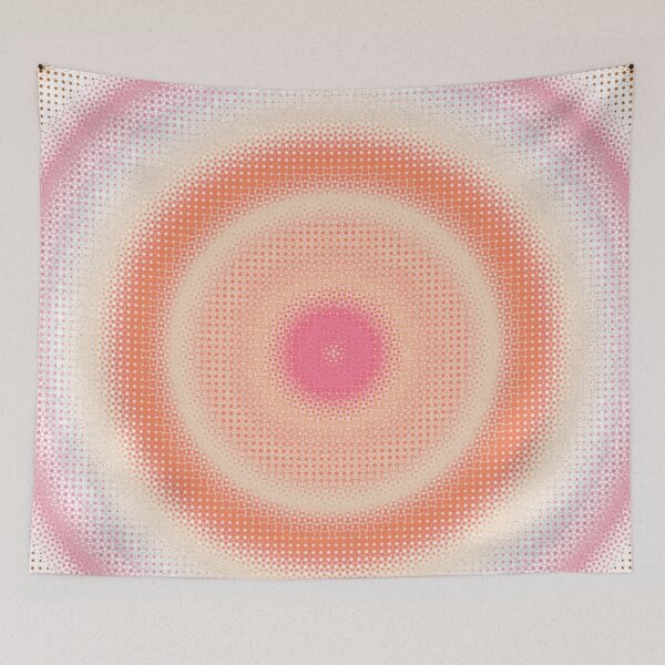 Item preview, Pink Bullseye Pattern designed and sold by Shy Fractal Designs.