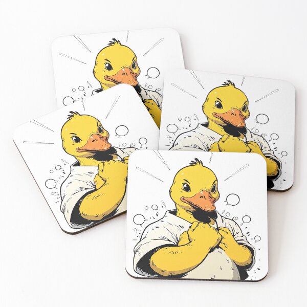 Item preview, Funny Buff Duck T-Shirt | Confident Cartoon Duck Meme Gym Design designed and sold by designerbhai009.
