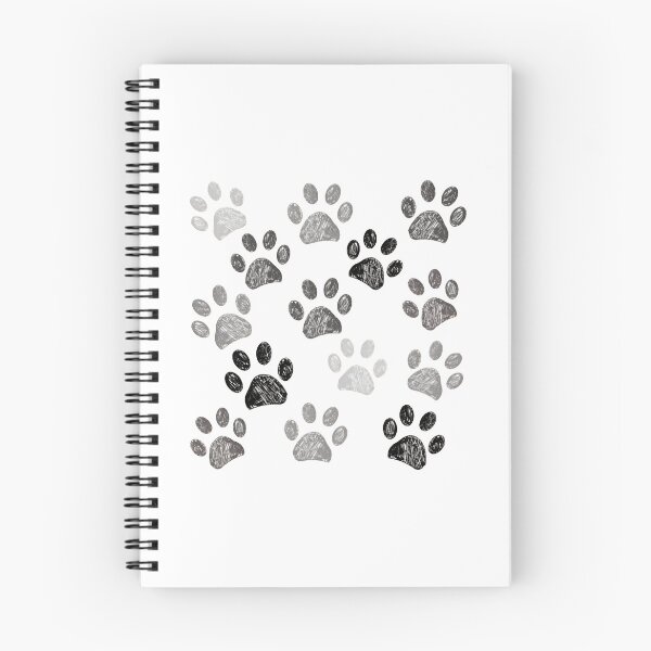 Item preview, Sketched Paw Print Pattern designed and sold by SoyLamderma.