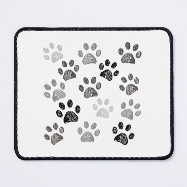 Item preview, Sketched Paw Print Pattern designed and sold by SoyLamderma.