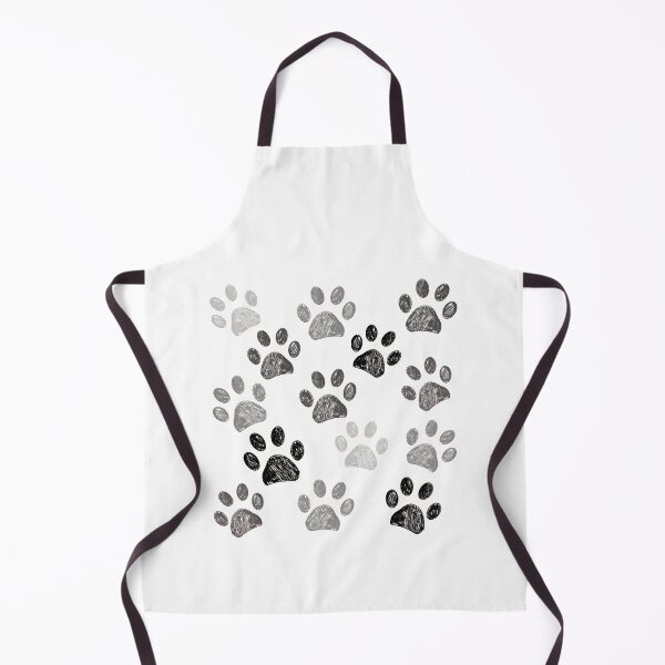 Item preview, Sketched Paw Print Pattern designed and sold by SoyLamderma.