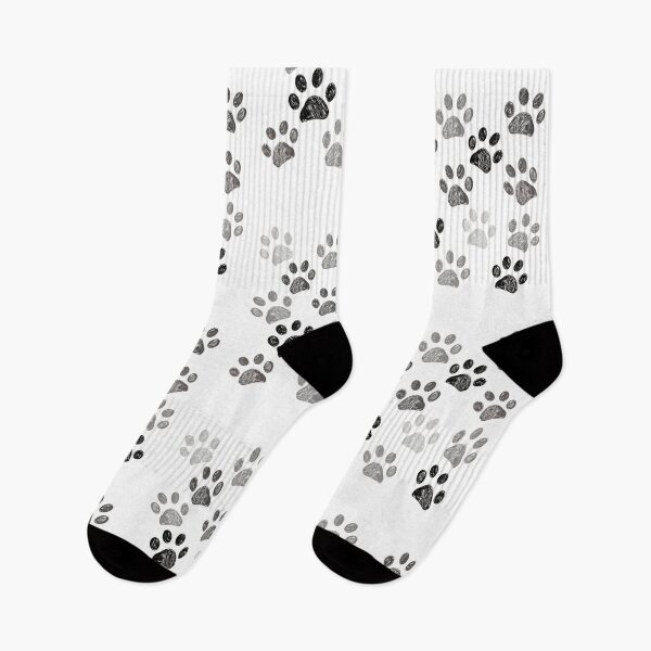 Item preview, Sketched Paw Print Pattern designed and sold by SoyLamderma.