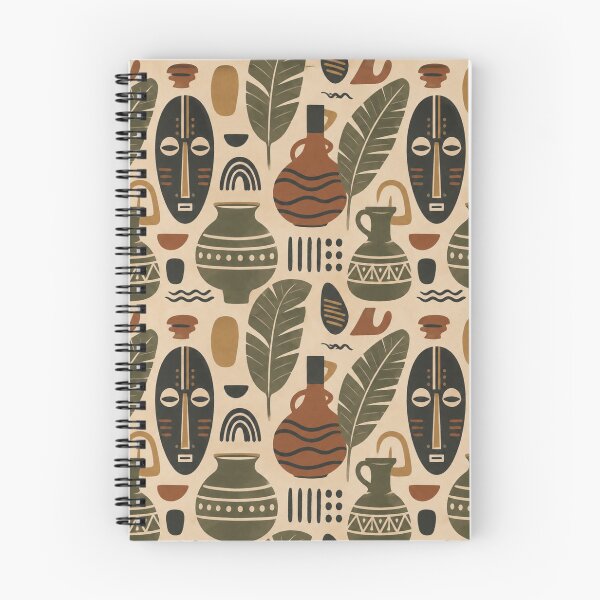 Item preview, Afro-Modernist Masks and Pottery Design designed and sold by Myra365Art.