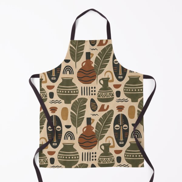 Item preview, Afro-Modernist Masks and Pottery Design designed and sold by Myra365Art.