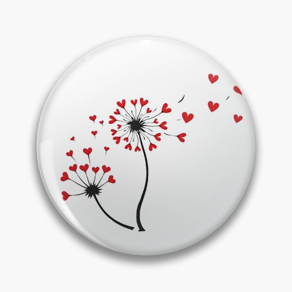 Item preview, Dandelion Blown Hearts designed and sold by WhiteLightPrint.