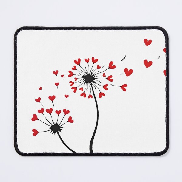 Item preview, Dandelion Blown Hearts designed and sold by WhiteLightPrint.