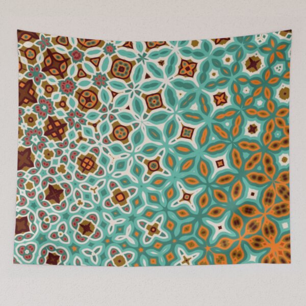 Item preview, Autumn Sky Pattern designed and sold by Shy Fractal Designs.