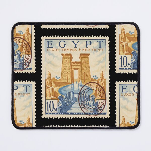 Item preview, Luxor Temple Egypt Nile Pylon Columns Stamp Sticker designed and sold by stickercuffs.