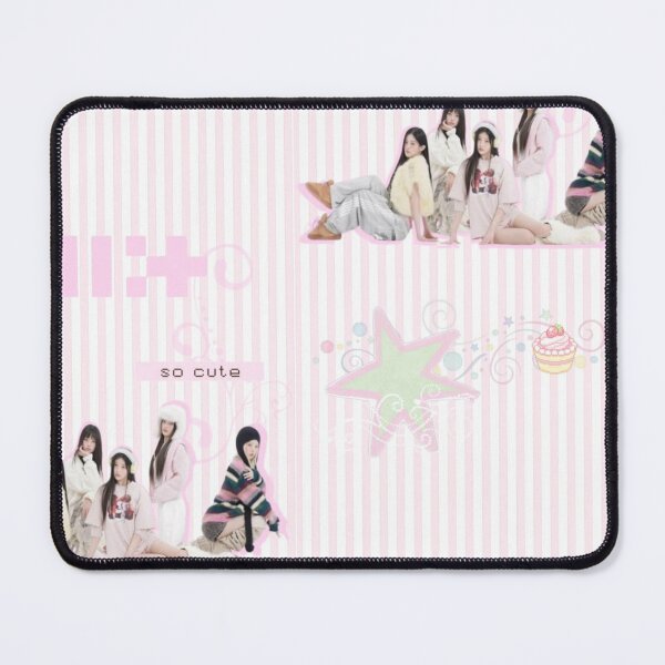 Item preview,  ILLIT Pastel pink Candy Aesthetic Collage | Cute K-Pop collage Design designed and sold by KryaArts27.