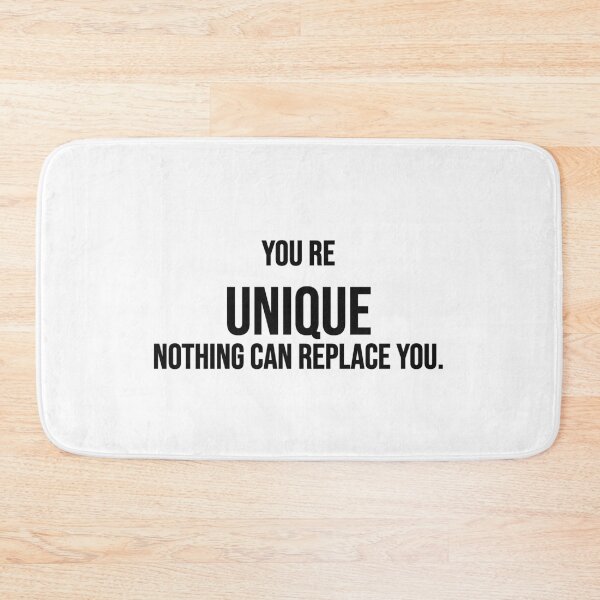 Item preview, You're Unique Nothing Can Replace You Tee designed and sold by low battery meme design.