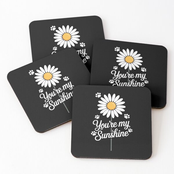 Item preview, You're My Sunshine Daisy Paw Prints Pet Love designed and sold by SoyLamderma.
