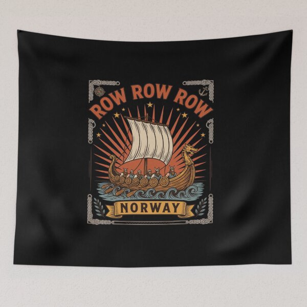 Item preview, Row Row Row Norway designed and sold by Naitsebas.