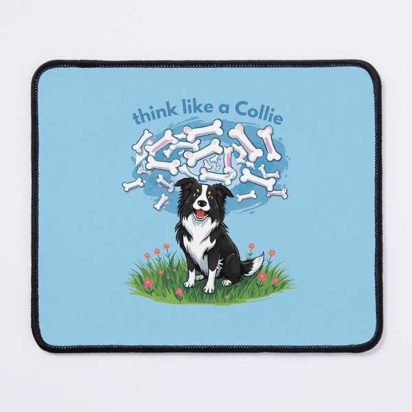 Item preview, Think Like a Collie designed and sold by TeeHee Puns.