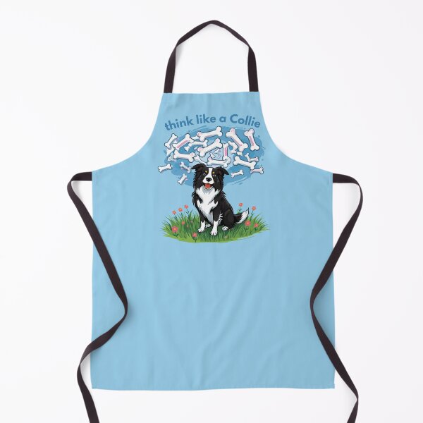 Item preview, Think Like a Collie designed and sold by TeeHee Puns.