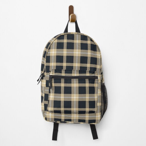 Item preview, Black and Gold Plaid Black designed and sold by The Plaid Garden.