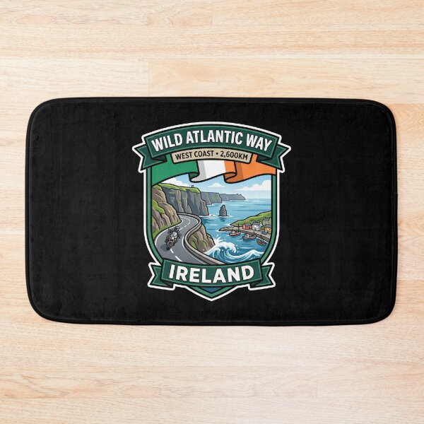 Item preview, Wild Atlantic Way Legendary Irish Drive designed and sold by enzoade.