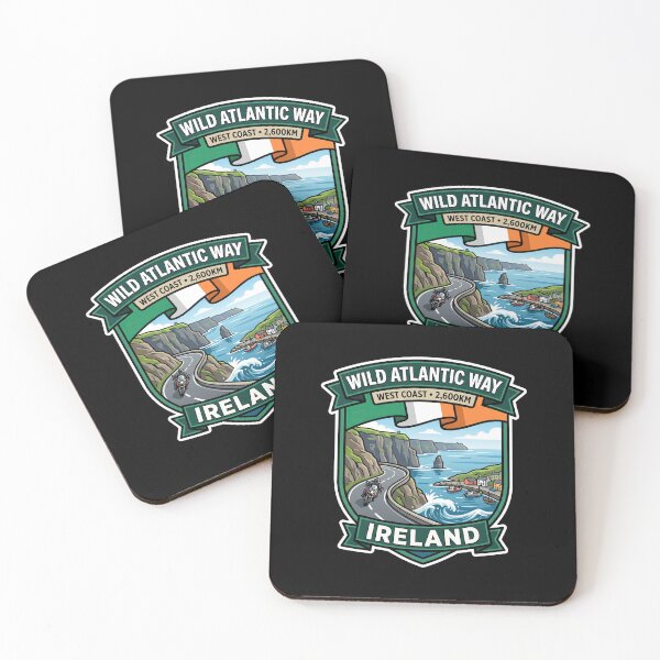Item preview, Wild Atlantic Way Legendary Irish Drive designed and sold by enzoade.