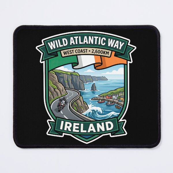 Item preview, Wild Atlantic Way Legendary Irish Drive designed and sold by enzoade.