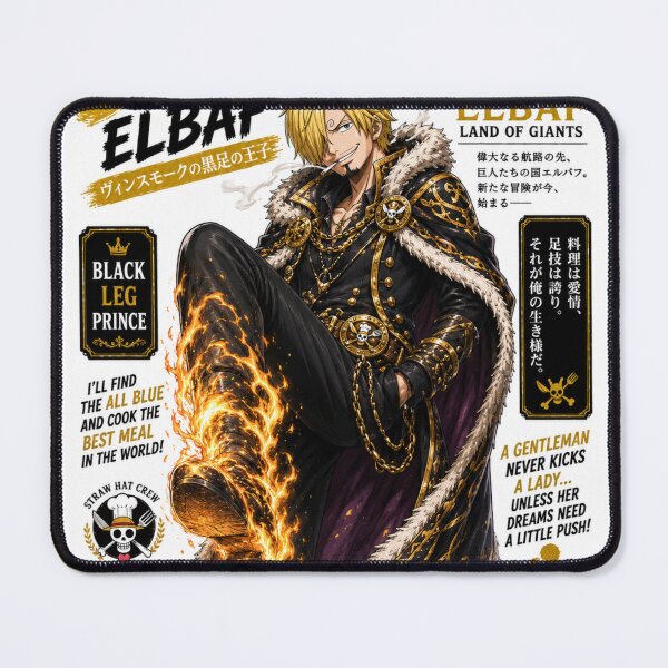 Item preview, Sanji Elbaf Black Leg Style designed and sold by ampotski.