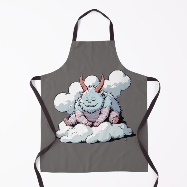 Item preview, Cute Sleeping Yeti Monster T-Shirt | Cozy Cloud Creature Cartoon Fantasy Design designed and sold by designerbhai009.