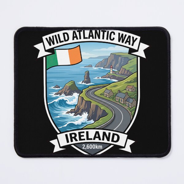 Item preview, Wild Atlantic Way Atlantic Coast Route designed and sold by enzoade.