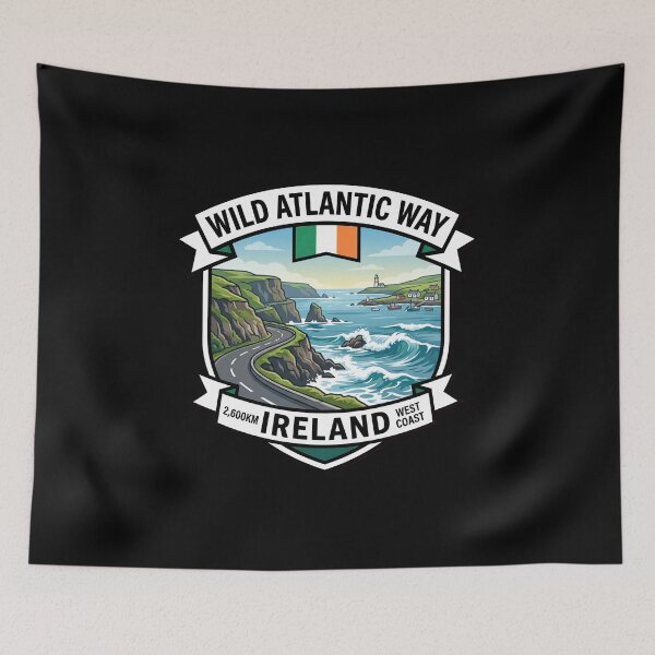 Item preview, Wild Atlantic Way Coastal Adventure designed and sold by enzoade.