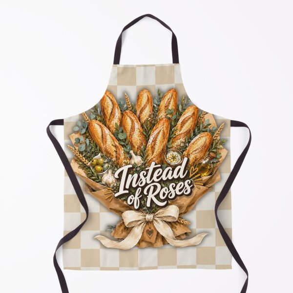 Item preview, Instead of Roses | French Baguette Bouquet Bakery Illustration designed and sold by UUniqueIImprint.