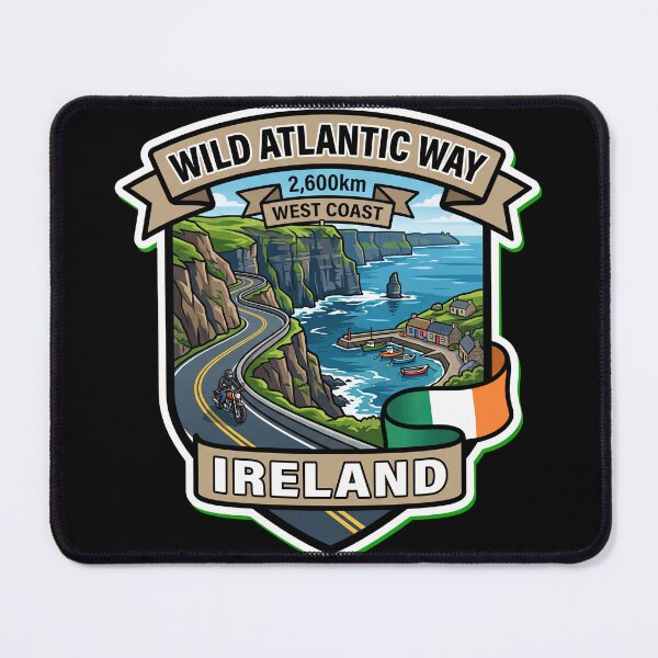 Item preview, Wild Atlantic Way Ireland Road Trip designed and sold by enzoade.