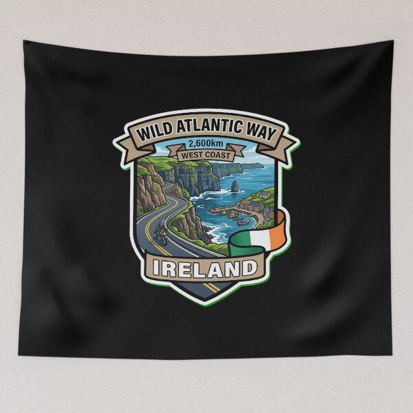 Item preview, Wild Atlantic Way Ireland Road Trip designed and sold by enzoade.