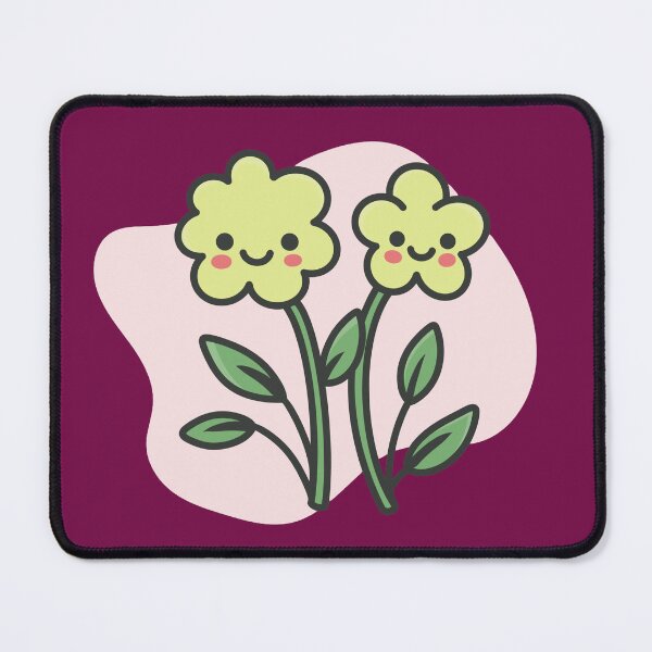 Item preview, Cute Kawaii Smiling Yellow Flowers | Happy Flower Friends Illustration designed and sold by SeJaa.