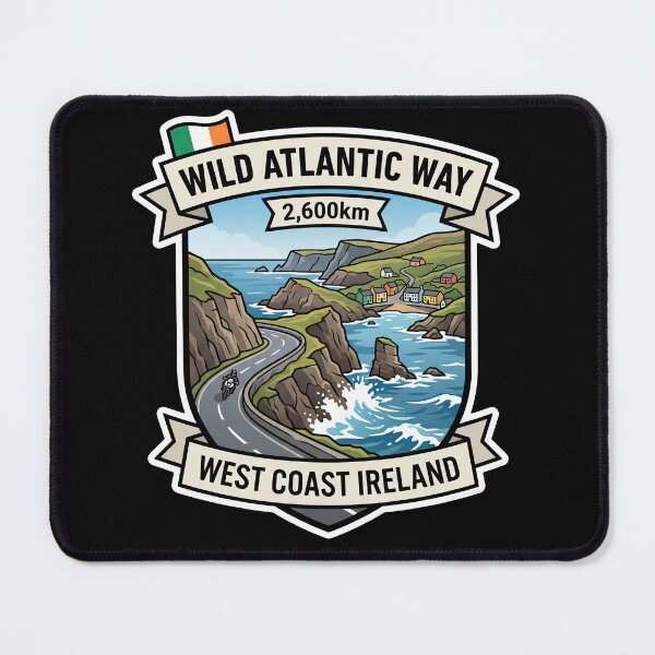 Item preview, Wild Atlantic Way Scenic Ocean Drive designed and sold by enzoade.