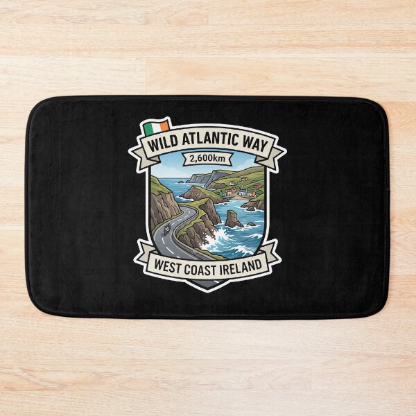 Item preview, Wild Atlantic Way Scenic Ocean Drive designed and sold by enzoade.