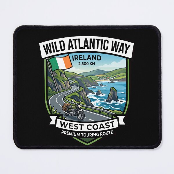 Item preview, Wild Atlantic Way Ireland Coastal Route designed and sold by enzoade.