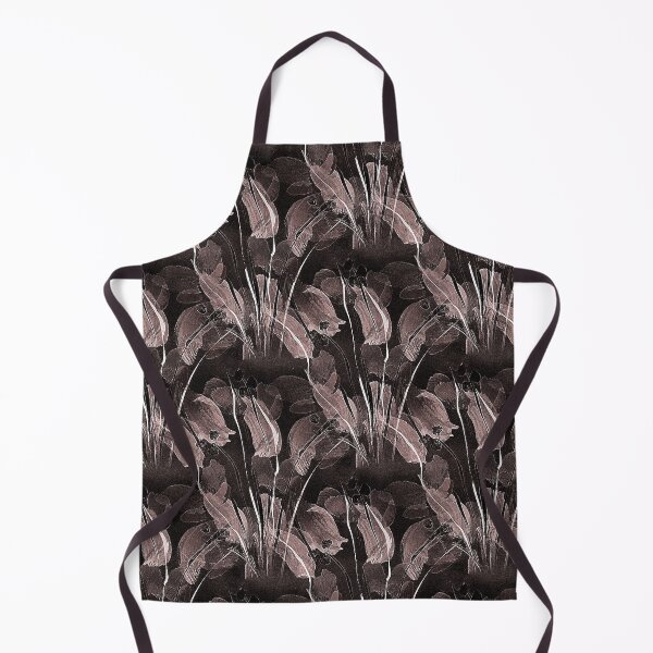 Item preview, Dark Painterly Mooron Garden Flowers designed and sold by Artistestella.