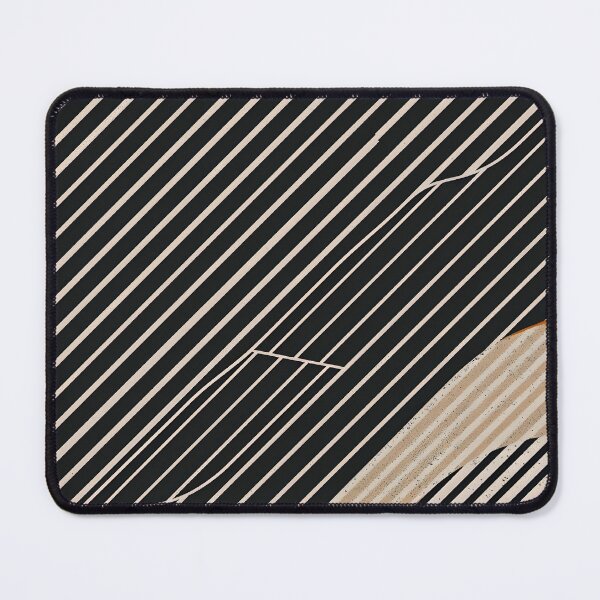 Item preview, Geometric Abstract Art Print - Black, Beige, and Orange designed and sold by carlosmartil12.