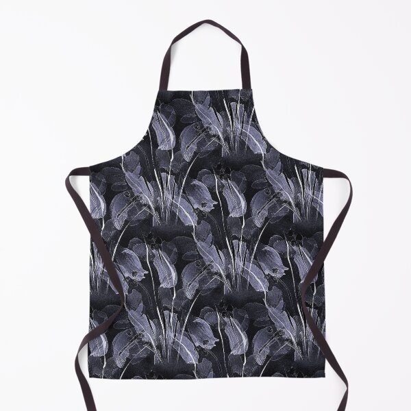 Item preview, Dark Painterly Purple Garden Flowers designed and sold by Artistestella.