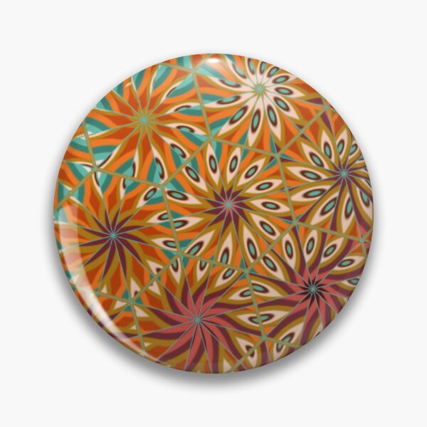 Item preview, Native American Feathers Pattern designed and sold by Shy Fractal Designs.