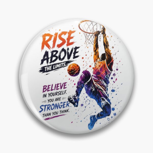 Item preview, Rise Above Basketball Player Splash Graphic designed and sold by DKSH1234.