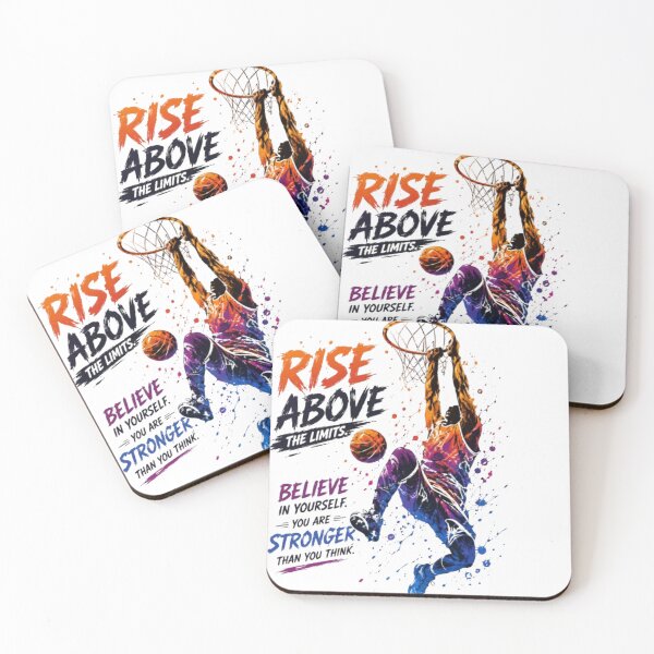 Item preview, Rise Above Basketball Player Splash Graphic designed and sold by DKSH1234.