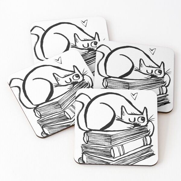 Item preview, Cat Nap Book Lover designed and sold by Grasdal.