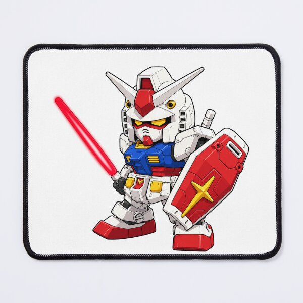 Item preview, cute 2d chibi gundam rx 78 vector artwork designed and sold by sabartgunpla.